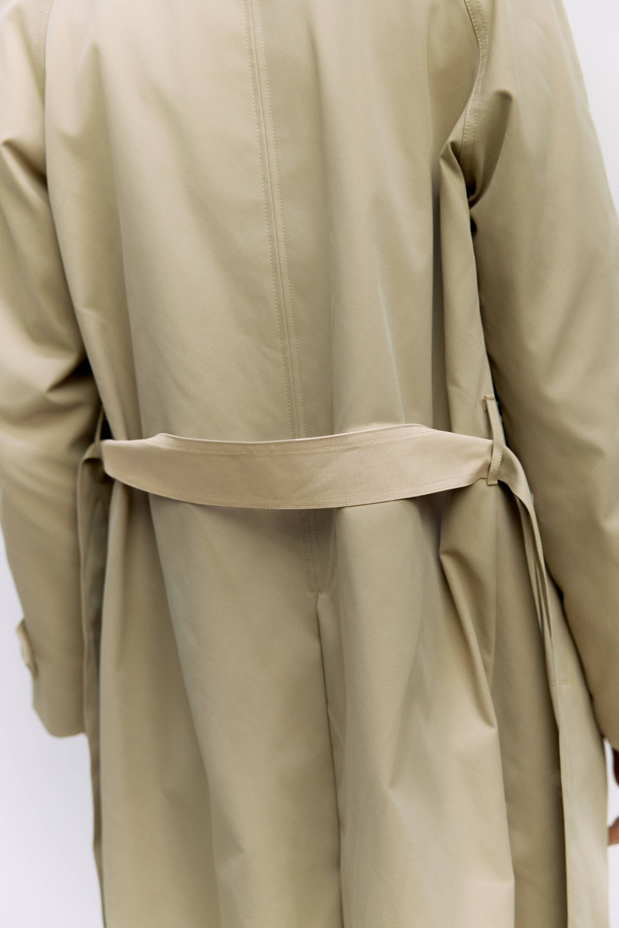 Diane Brushed Twill Trench Coat - Cloth + Cabin
