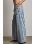 Nola Wide Leg Denim Pants - Cloth + Cabin