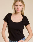 Juliette Scoop Neckline Tee