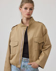 Monique Modern Cropped Utility Jacket - Cloth + Cabin
