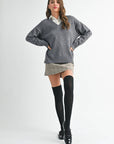 Tamara Oversized V-Neck Sweater