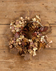 17" Maple Leaf + Berry Wreath - Cloth + Cabin