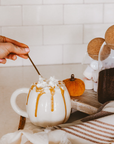 Cream Pumpkin Coffee Mug