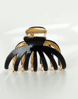 Hailey Solid Gold Metal Octopus Claw Clip - Large
