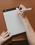 Gold Rivet Basic Notepad - Cloth + Cabin