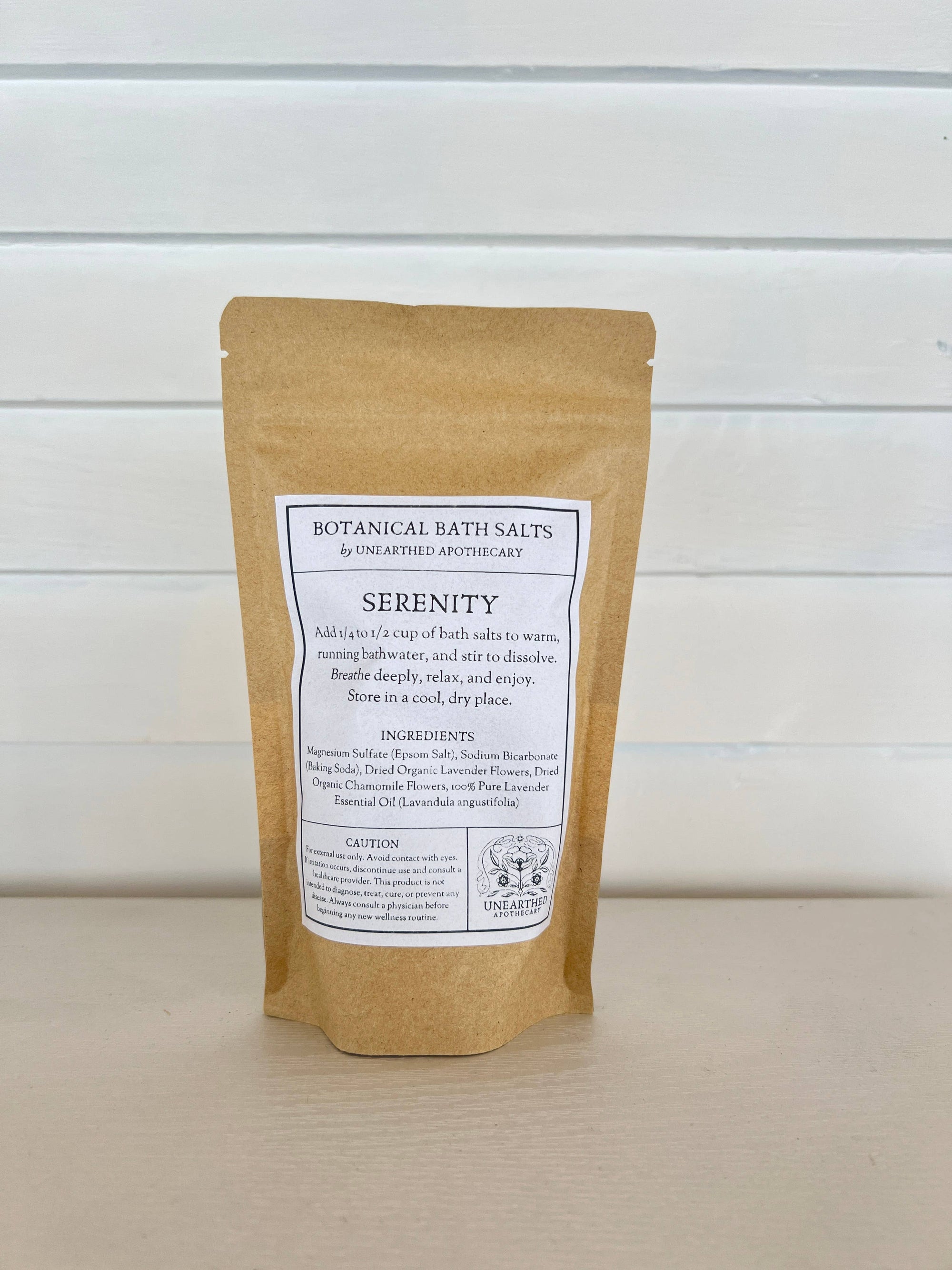 Serenity - Lavender and Chamomile Bath Salts - Cloth + Cabin