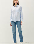 Aleah Pinstripe Button Down Shirt - Cloth + Cabin