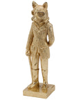 Distinguished Fox Figurine - Cloth + Cabin