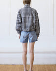Leilani Gingham Zip Jacket
