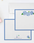 Hydrangea Flat Notecards  - Sets of 8