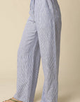 Victoria Sky Linen Wide Leg Pants