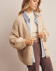 Aliza Handmade Chunky Knit Cardigan