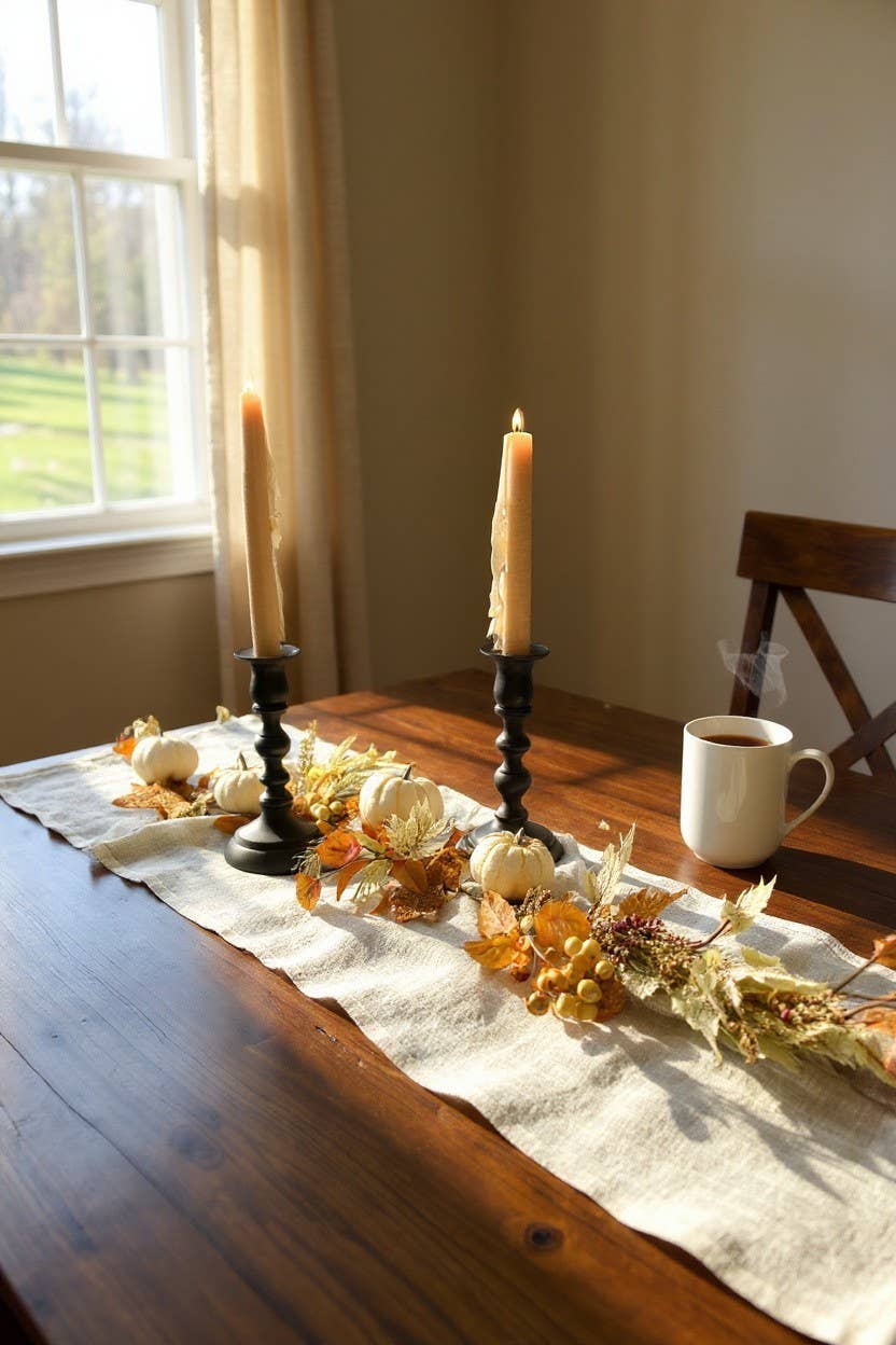 Black Empire Taper Candle Holder Medium