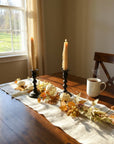 Black Empire Taper Candle Holder Medium