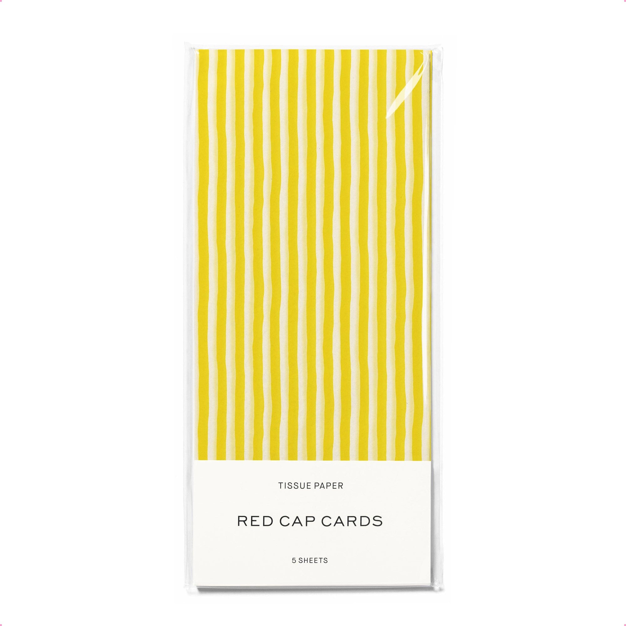 Yellow Stripe Tissue Paper - Cloth + Cabin