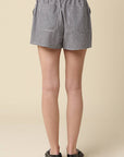 Myah Gingham Drawstring Shorts