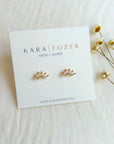 Dainty CZ Arch Studs