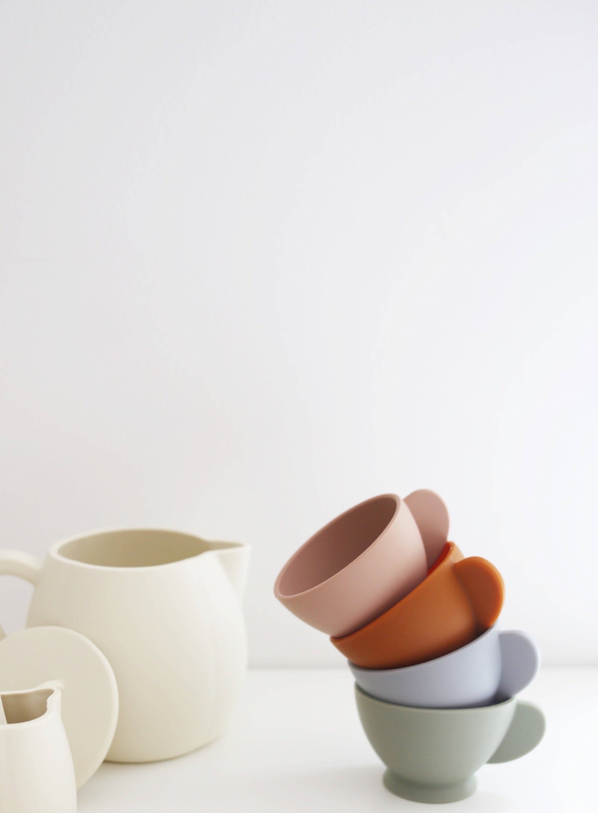 Multi Mix Silicone Tea Play Set