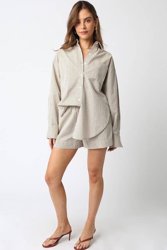 Aria Stripe Shirt