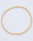 3mm Minimalist Round Ball Stretch Bracelet