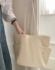 Large Tote Bag w/Cosmetic Pouch
