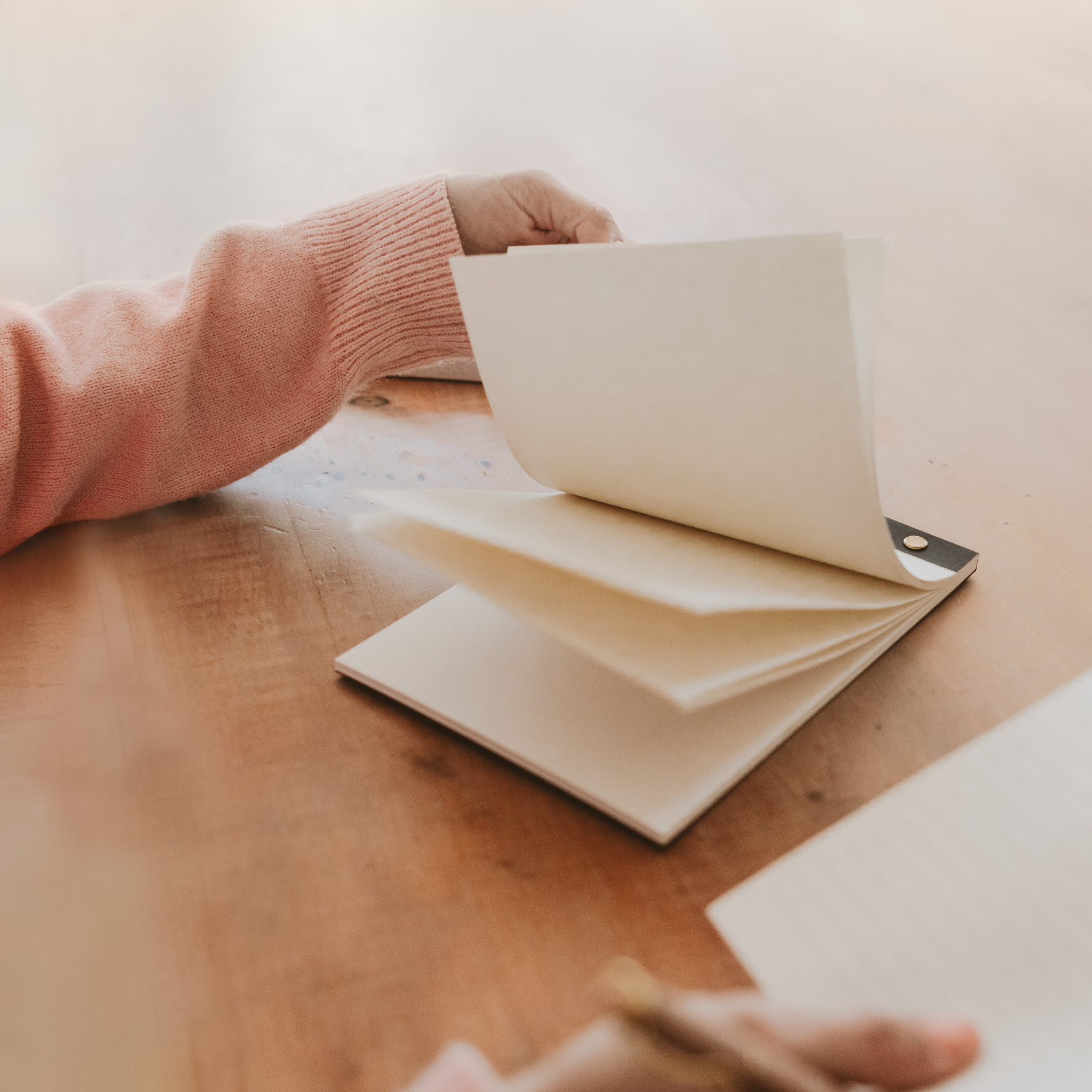 Gold Rivet Basic Notepad - Cloth + Cabin