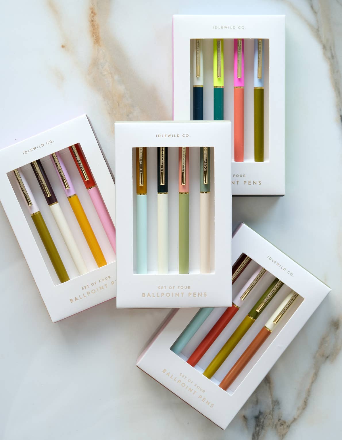 Mexico City City Pallet Pens, Set of Four - Cloth + Cabin