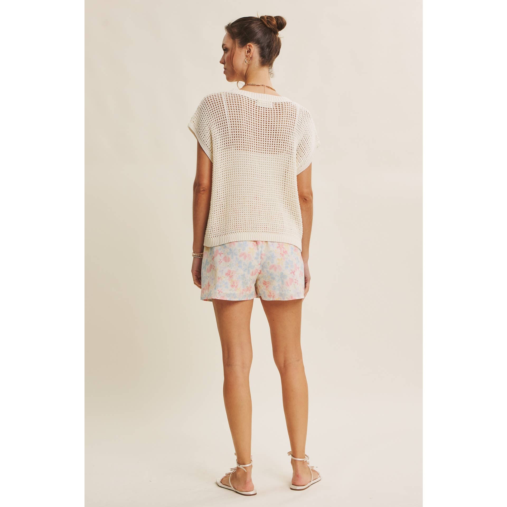 Melanie Fishnet Sweater