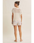 Melanie Fishnet Sweater