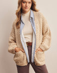 Aliza Handmade Chunky Knit Cardigan