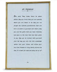 Book Page Handmade Paper Framed Sign, Mother Teresa - Cloth + Cabin