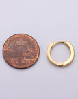 Thin Mini Ear Huggie Hoop Earrings