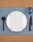 Grey Striped Cotton Napkins / Set of 4 - Cloth + Cabin