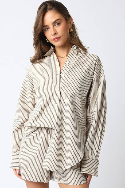 Aria Stripe Shirt