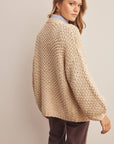 Aliza Handmade Chunky Knit Cardigan