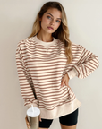 Celeste Stripe Sweatshirt