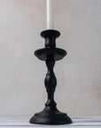 Black Empire Taper Candle Holder Medium