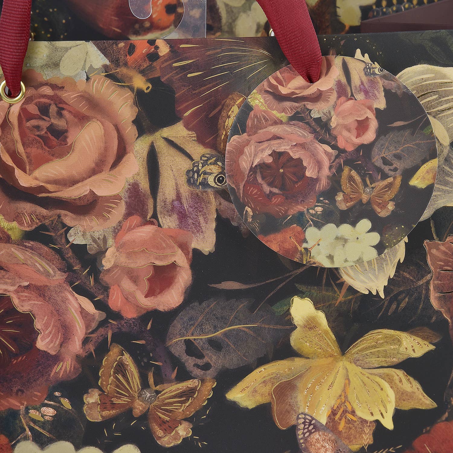 Medium Gift Bag - Lush Flora - Cloth + Cabin