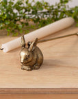 Gold Rabbit Candle Snuffer