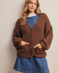 Aliza Handmade Chunky Knit Cardigan