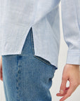 Aleah Pinstripe Button Down Shirt - Cloth + Cabin