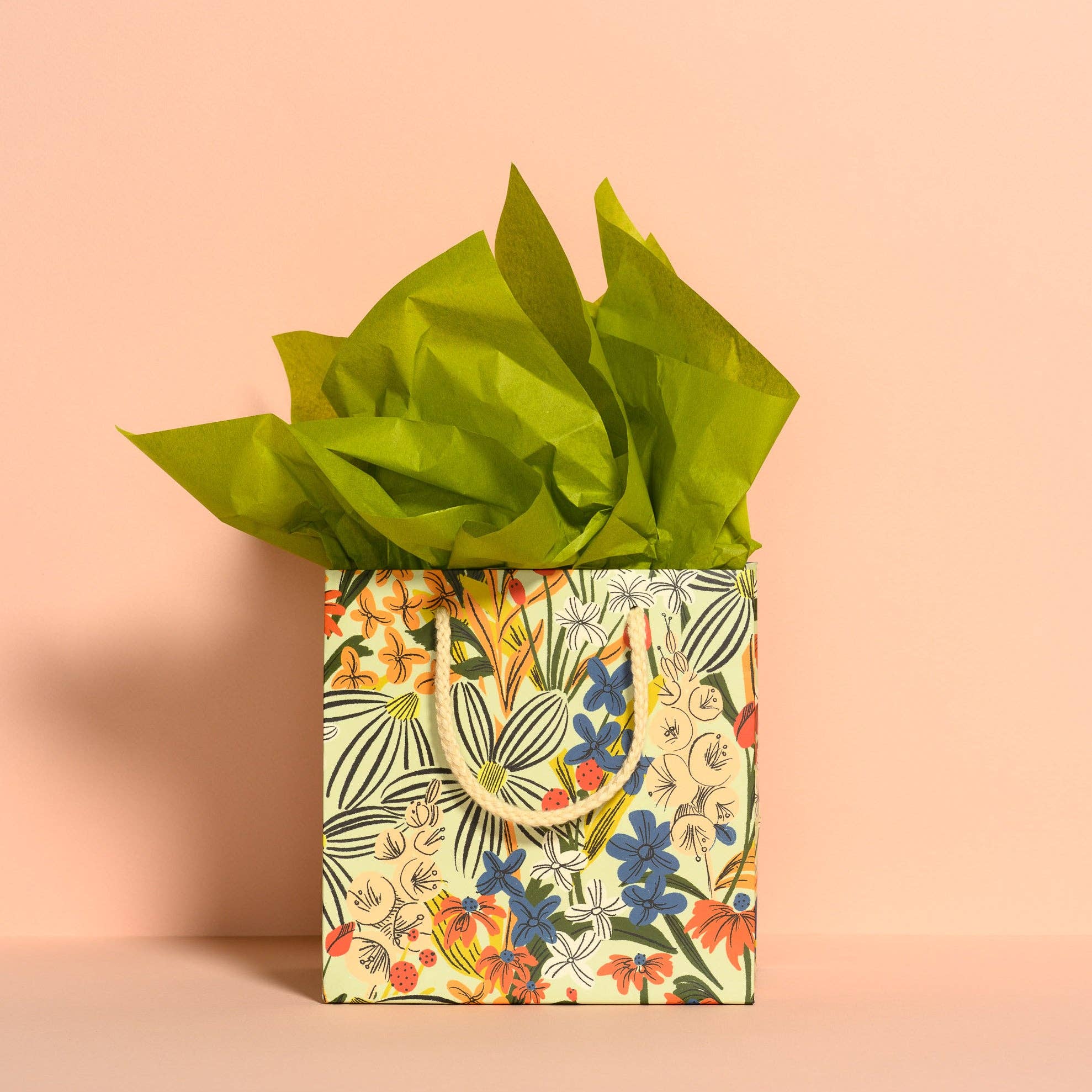 Chartreuse Tissue Paper - Cloth + Cabin