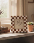 Checkered Photo Frame 5x5