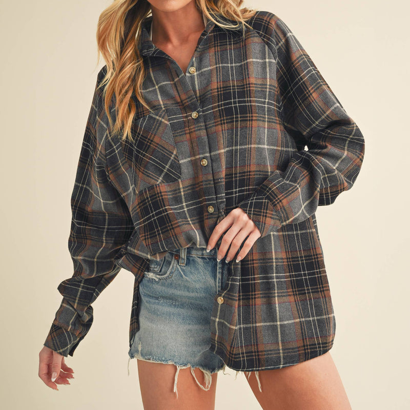 Katie Flannel Shirt - Cloth + Cabin