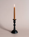 Black Empire Taper Candle Holder Small