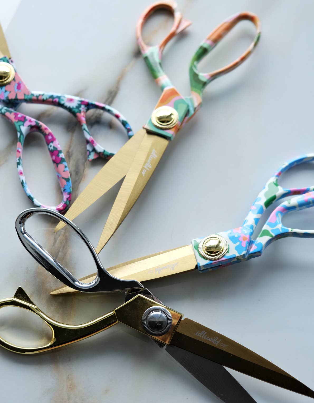 Ditsy Flower Designer Scissors - Cloth + Cabin