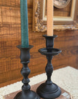 Black Empire Taper Candle Holder Medium