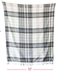 Arlen Woven Plaid Throw Blanket