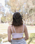 Vintage Floral Foliage Bandana Neckerchief