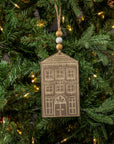 Natural Double Door Building Ornament - Cloth + Cabin